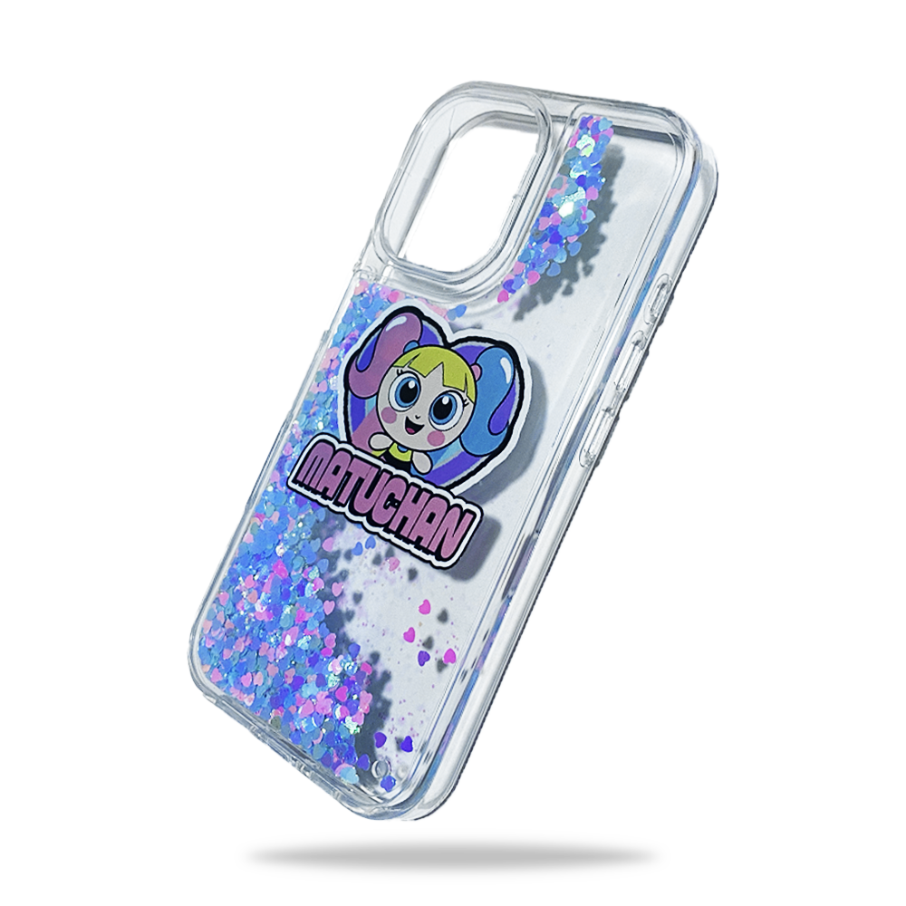 Matsu-chan smartphone case (with glitter)