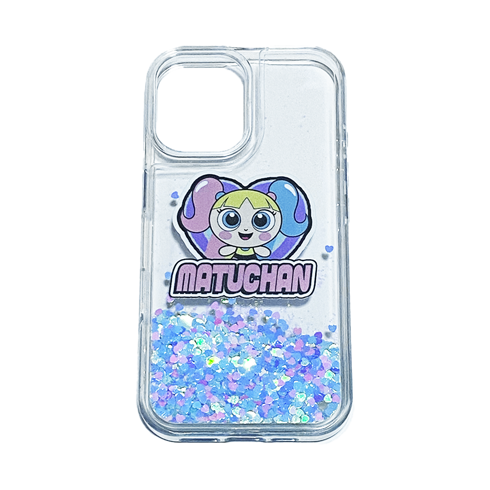 Matsu-chan smartphone case (with glitter)