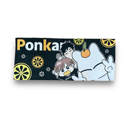 松本ぽんかん フェイスタオル(84×34cm)